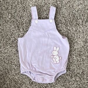 Vintage Carter’s Lavender Easter Bunny/Spring Baby Jumpsuit